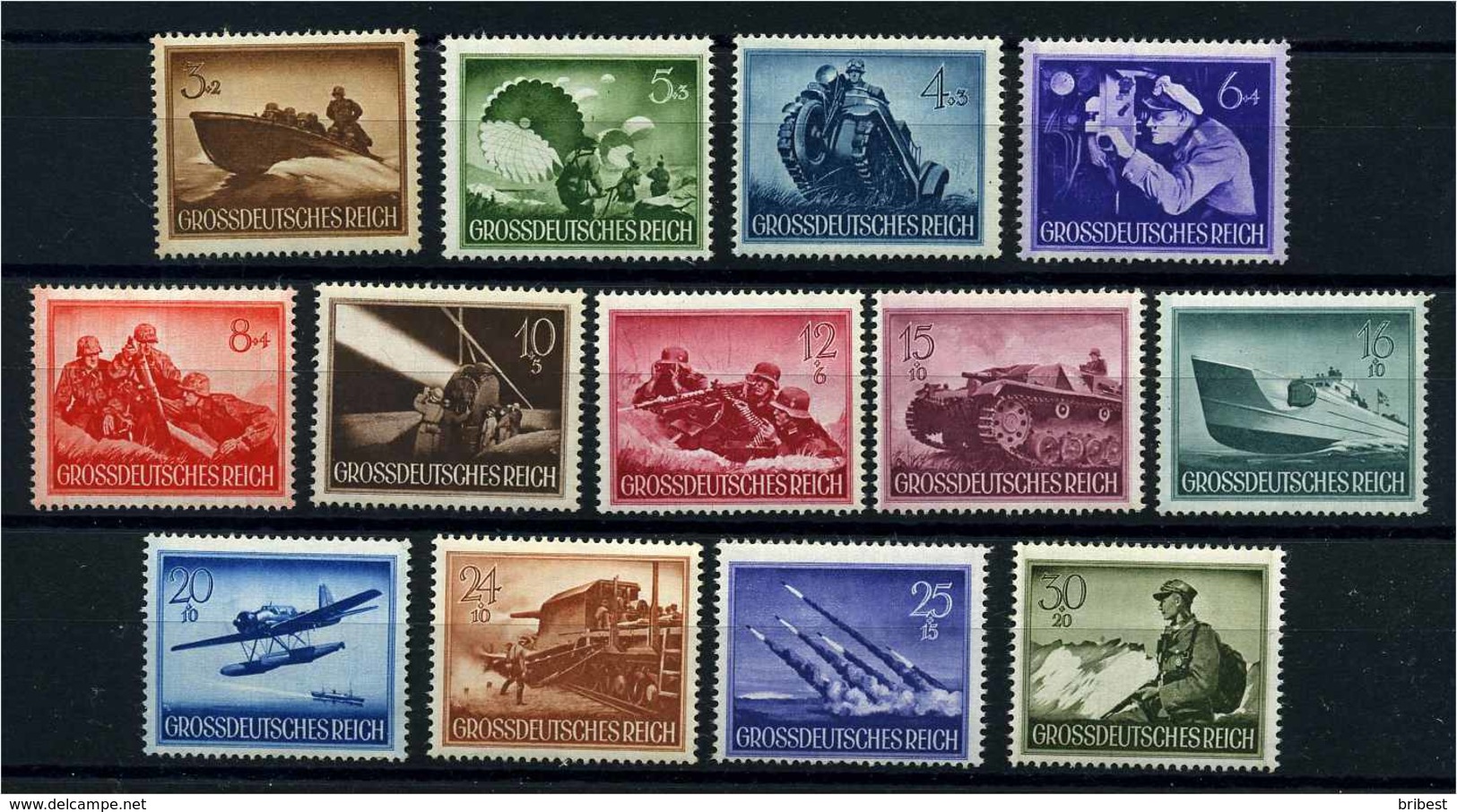 DEUTSCHES REICH 1944 Nr 873-885 Postfrisch (109007) - Sonstige & Ohne Zuordnung