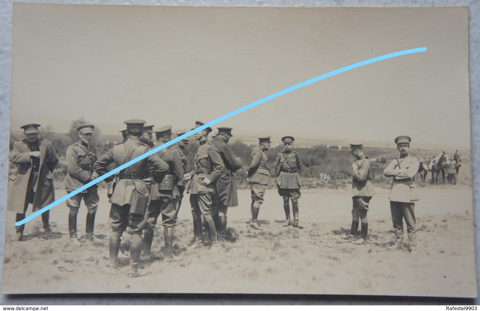 Photo ABL Officiers Belges Infanterie Circa 1925 Manoeuvre Porte Carte Uniforme Militaria Belgische Leger - Oorlog, Militair