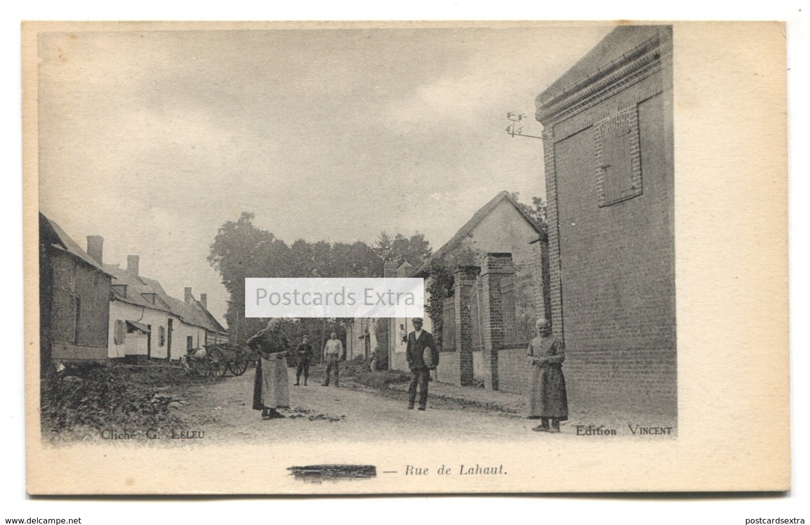 Rubempré, Somme - Rue De Lahaut - CPA - Autres & Non Classés