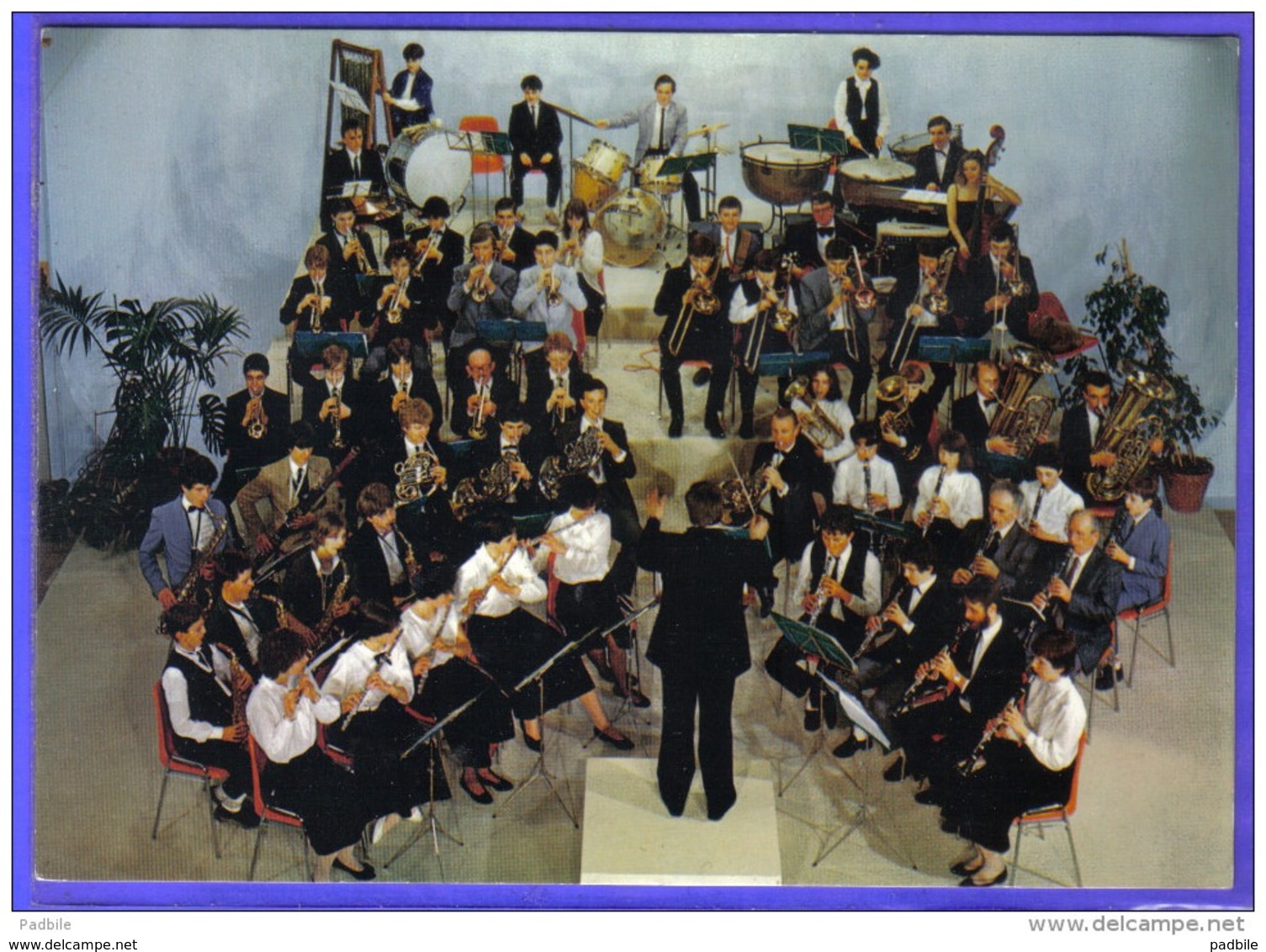 Carte Postale 54. Saulxures-les-Nancy  Orchestre De L'Harmonie   Très Beau Plan - Other & Unclassified