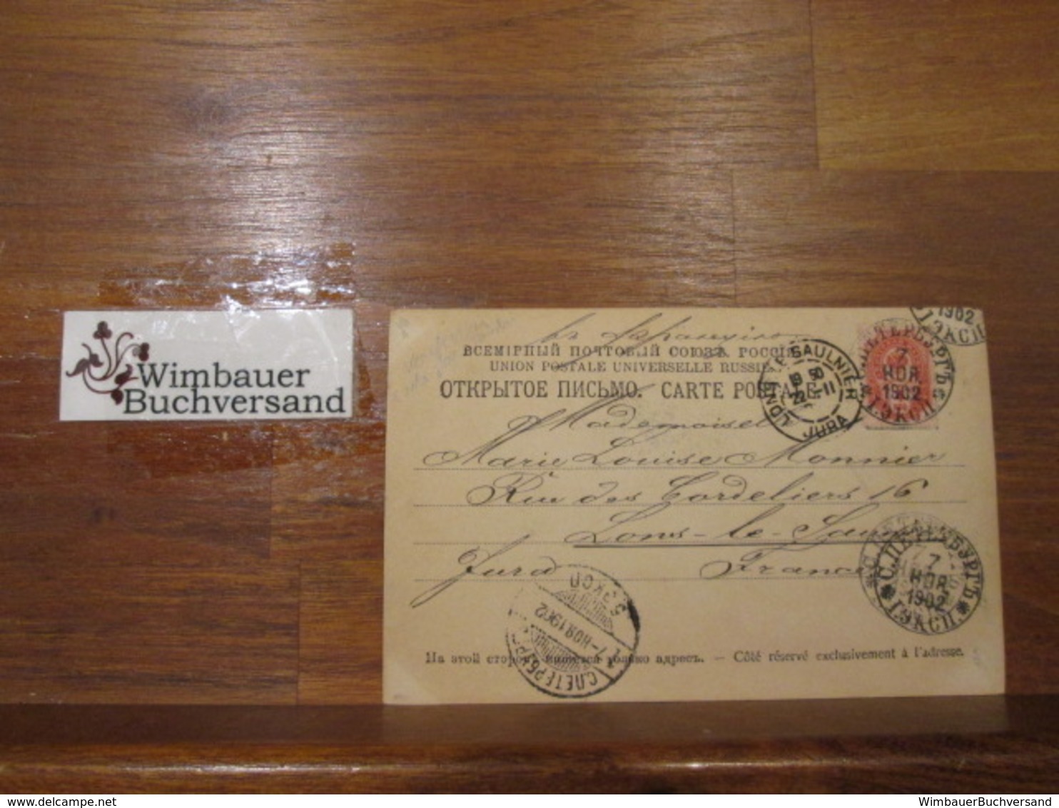 Russischer Dichter. Photopostkarte Signiert Le Comte Tolstoi - Other & Unclassified