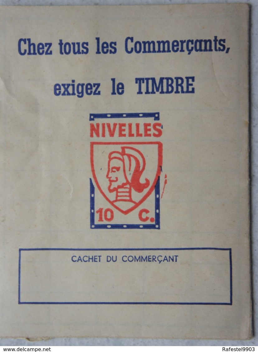 NIVELLES Carnets De Timbres Commerçants Association Nivelloise Des Commerçants - Zonder Classificatie