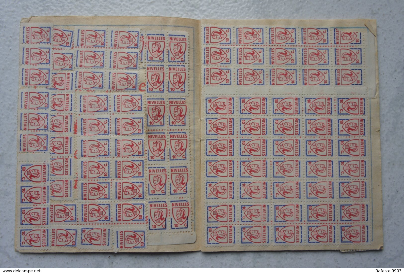 NIVELLES Carnets De Timbres Commerçants Association Nivelloise Des Commerçants - Zonder Classificatie