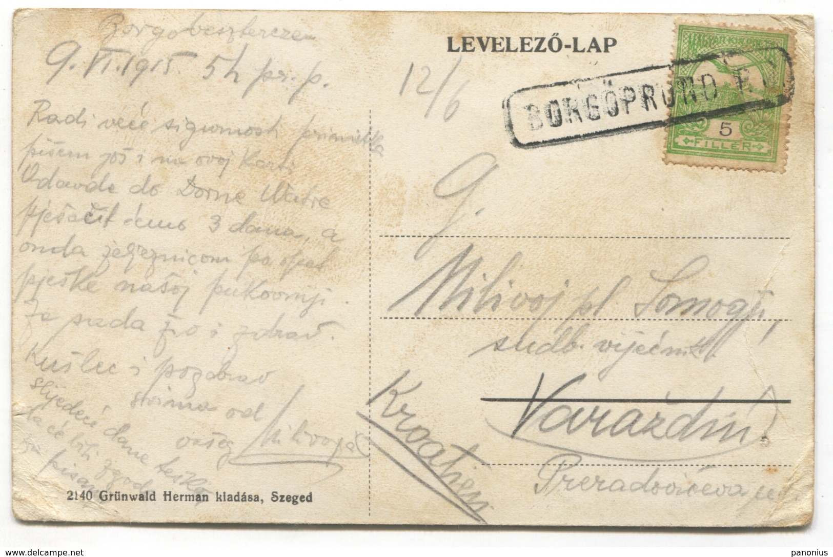 SZEGED - HUNGARY, Year 1915 - Hungría