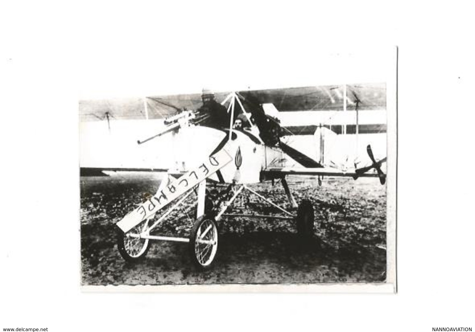 PHOTO AVION VOISIN A IDENTIFIER 10X7CM - 1914-1918: 1a Guerra