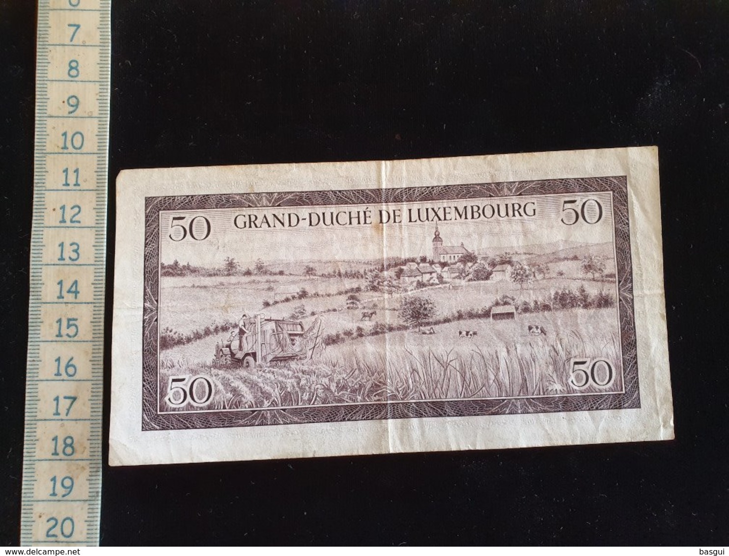 Billet 50 Francs Luxembourg -1961 - Luxemburg