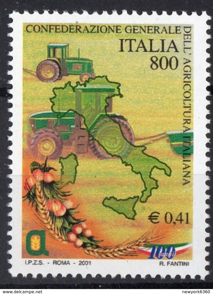 2001 ITALIE  N** 2492  MNH - 2001-10: Neufs