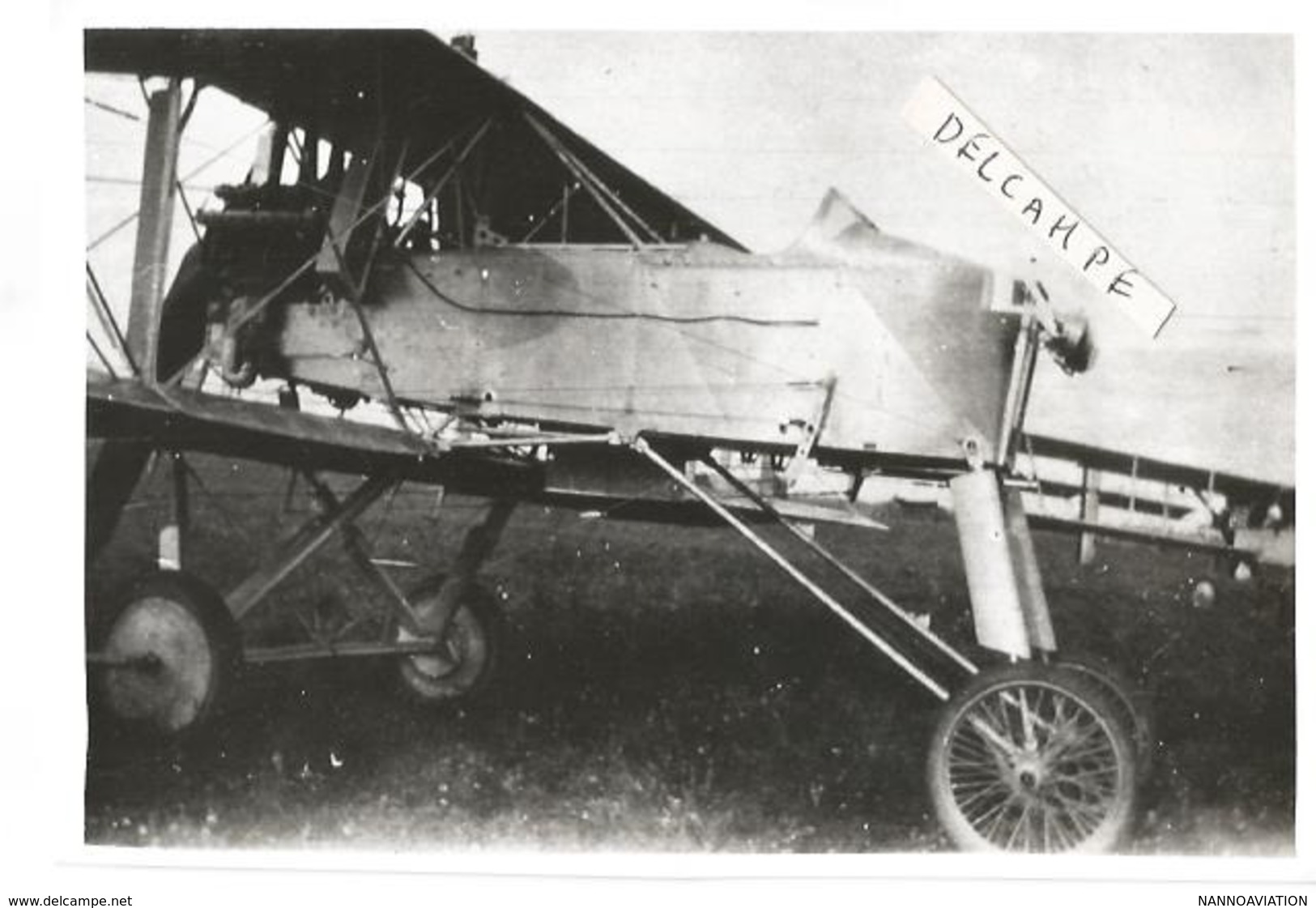 PHOTO AVION VOISIN A IDENTIFIER  10X15CM - 1914-1918: 1a Guerra