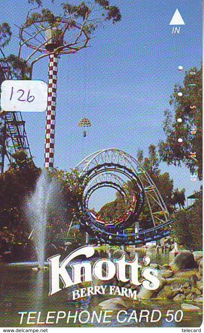 Télécarte - Parc D'attractions - Montagne Russe - ROLLER COASTER (126)– ACHTBAAN Pretpark - ACHTERBAHN Vergnügungspark - Jeux