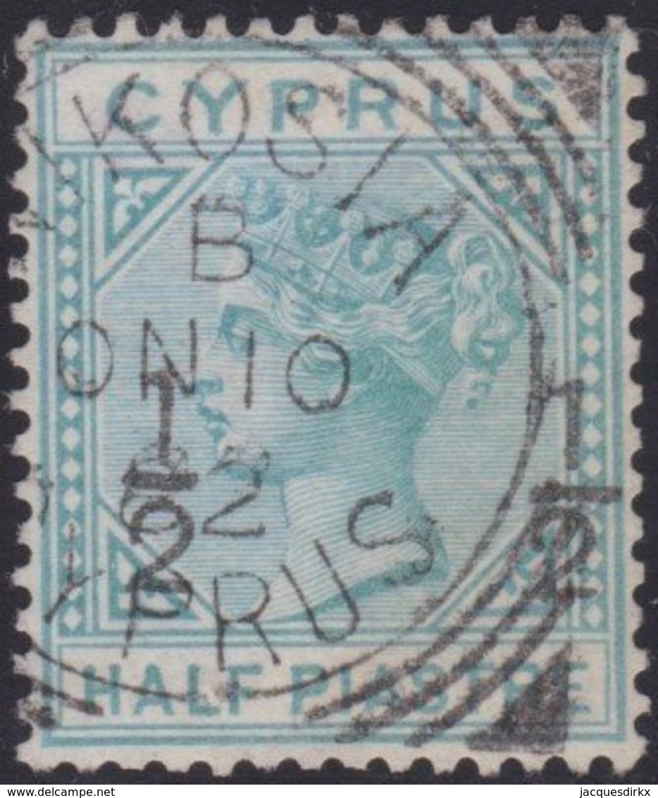 Cyprus     .    SG     .   23   (2 Scans)       .     O     .  Gebruikt    .     /    .    Cancelled - Cyprus (...-1960)