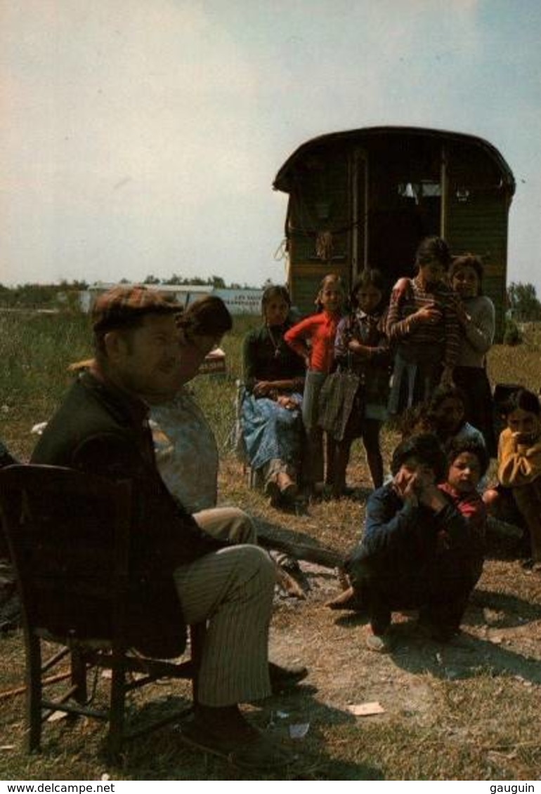 CPA - LA CAMARGUE - CAMPEMENT GITAN ... - Autres & Non Classés