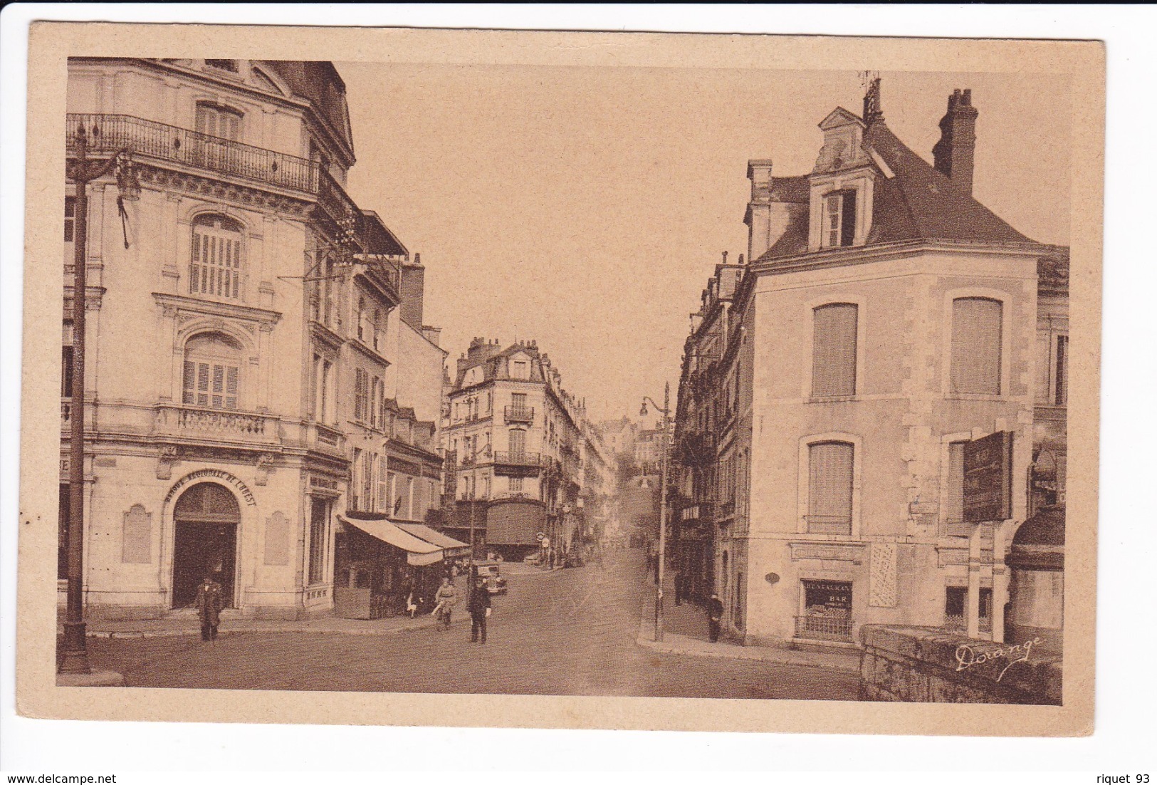BLOIS - La Rue Denis Papin - Blois