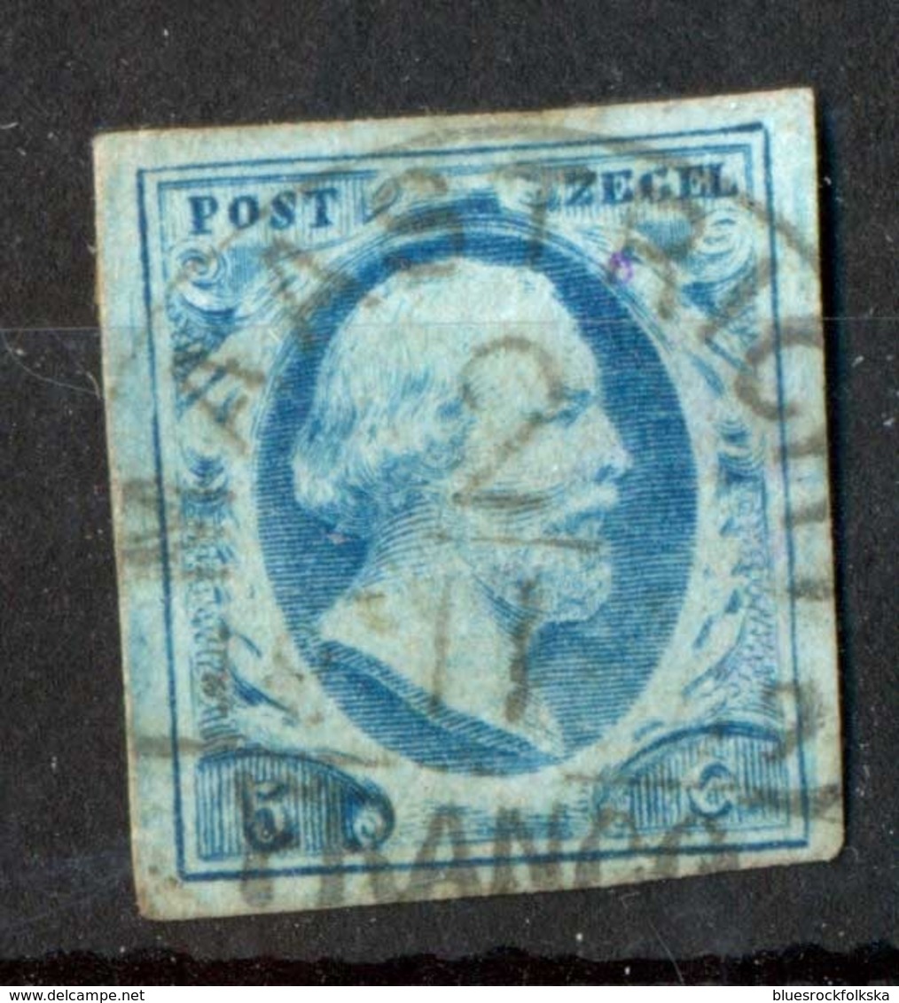 Nederland - 1952 - 5C Blue Cancel Maastricht - Gebraucht