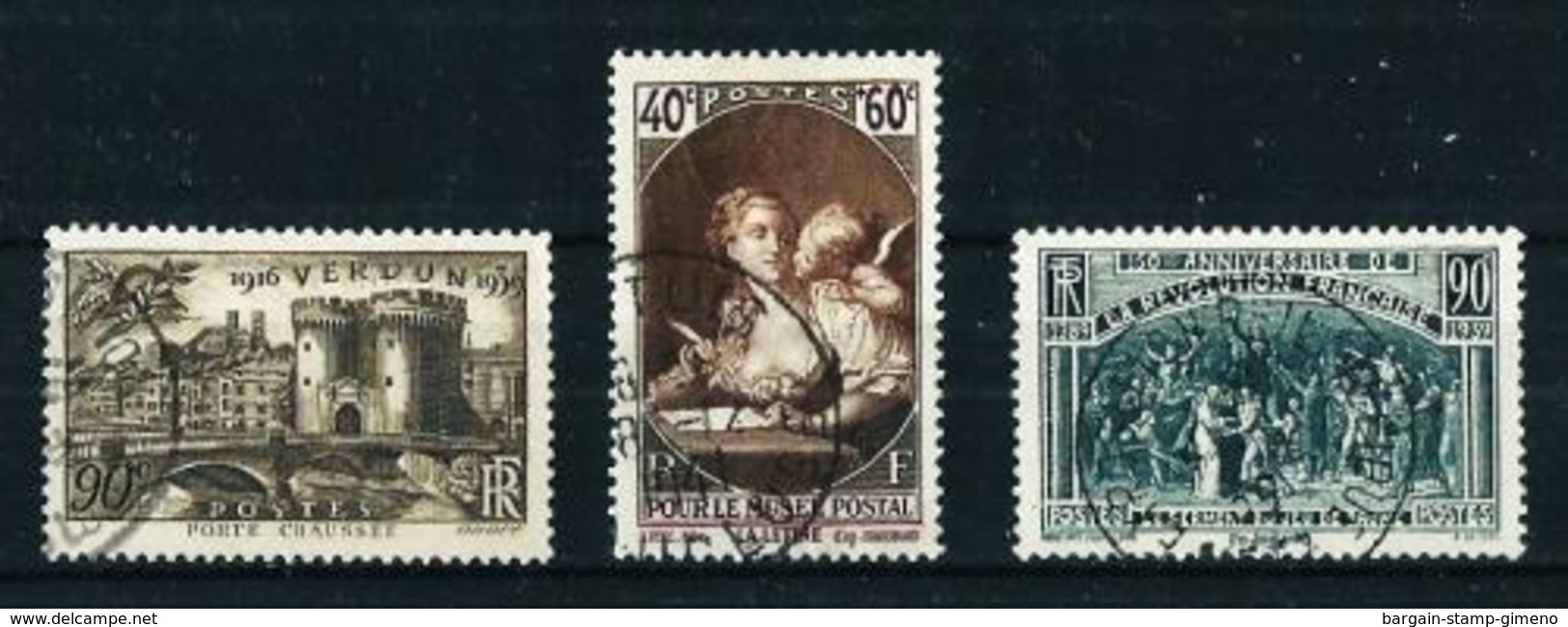 Francia Nº 444/46 Usado - Used Stamps