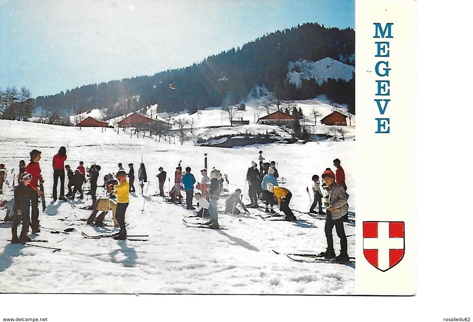 74 MEGEVE Cpm L'Ecole De Ski - Megève