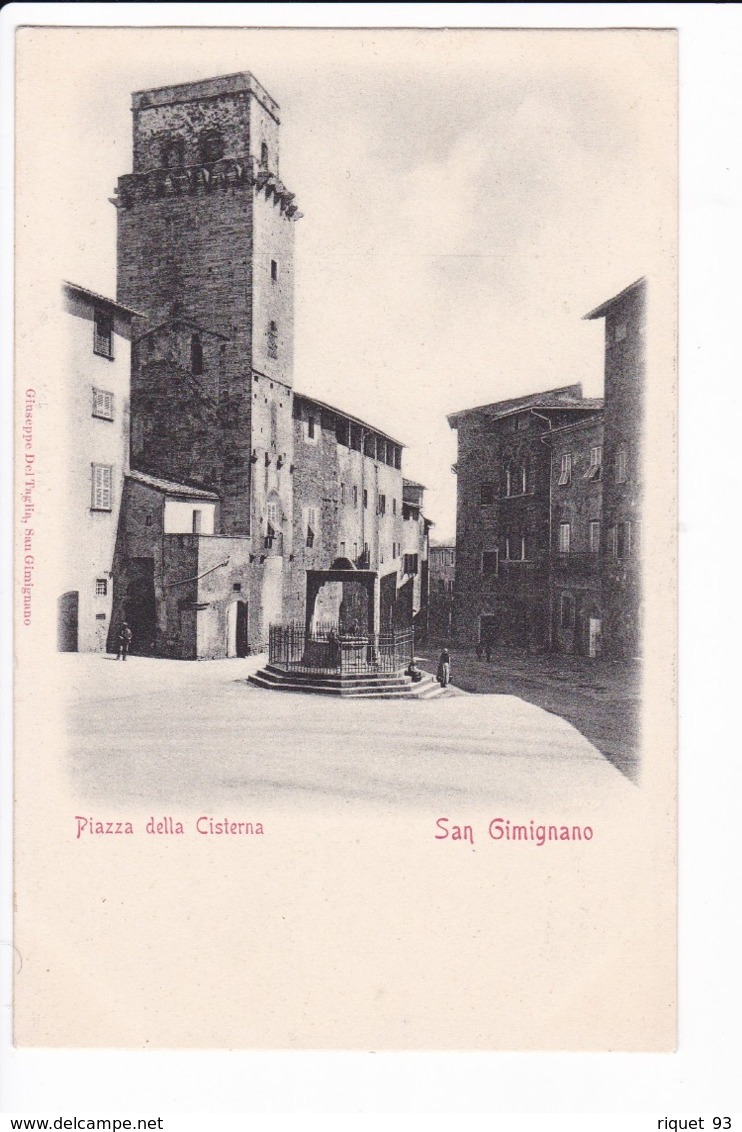 Lot 5 Cartes Postale Anciennes - San Gimignano - Other & Unclassified