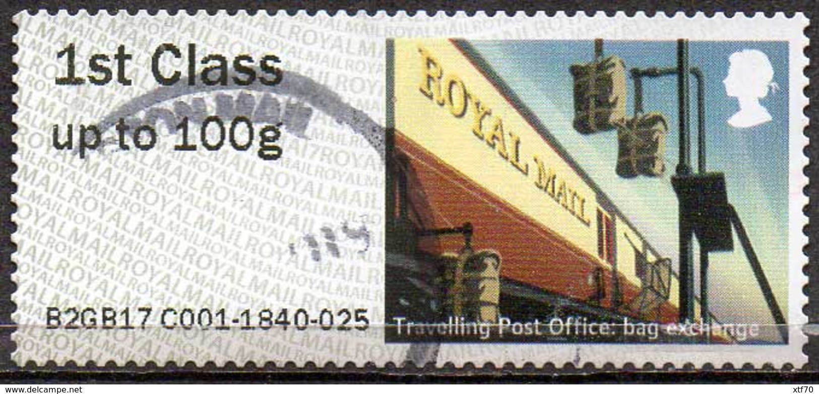 GREAT BRITAIN 2016 Post & Go: Royal Mail Heritage. Mail By Rail. TPO Bag Exchange - Post & Go Stamps