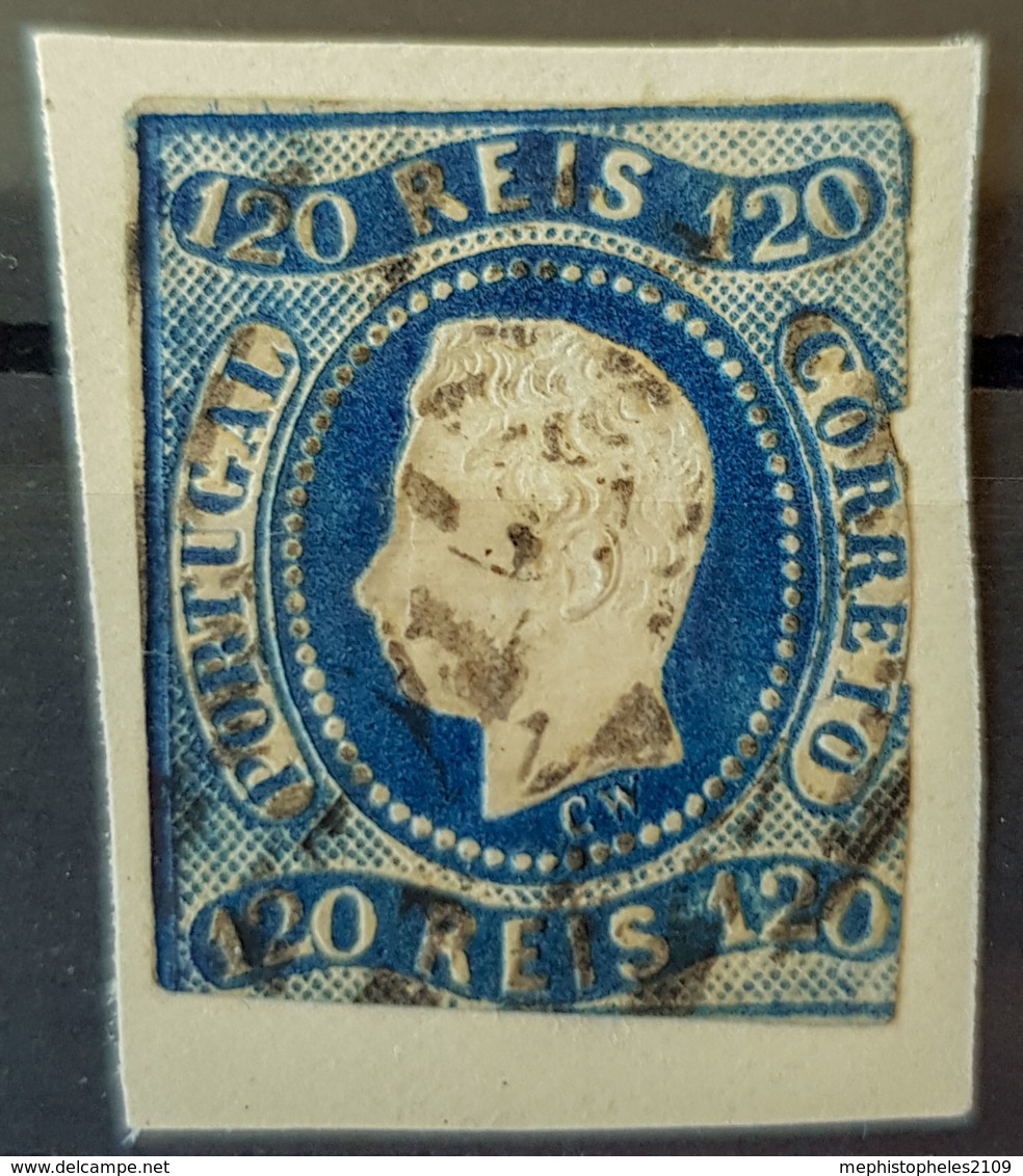 PORTUGAL 186/67 - Canceled (on Paper!) - Sc# 24 - 120r - Used Stamps