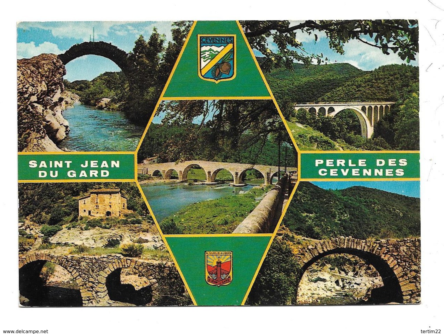 CPMJ3447 SAINT JEAN DU GARD PERLE DES CEVENNES - Saint-Jean-du-Gard