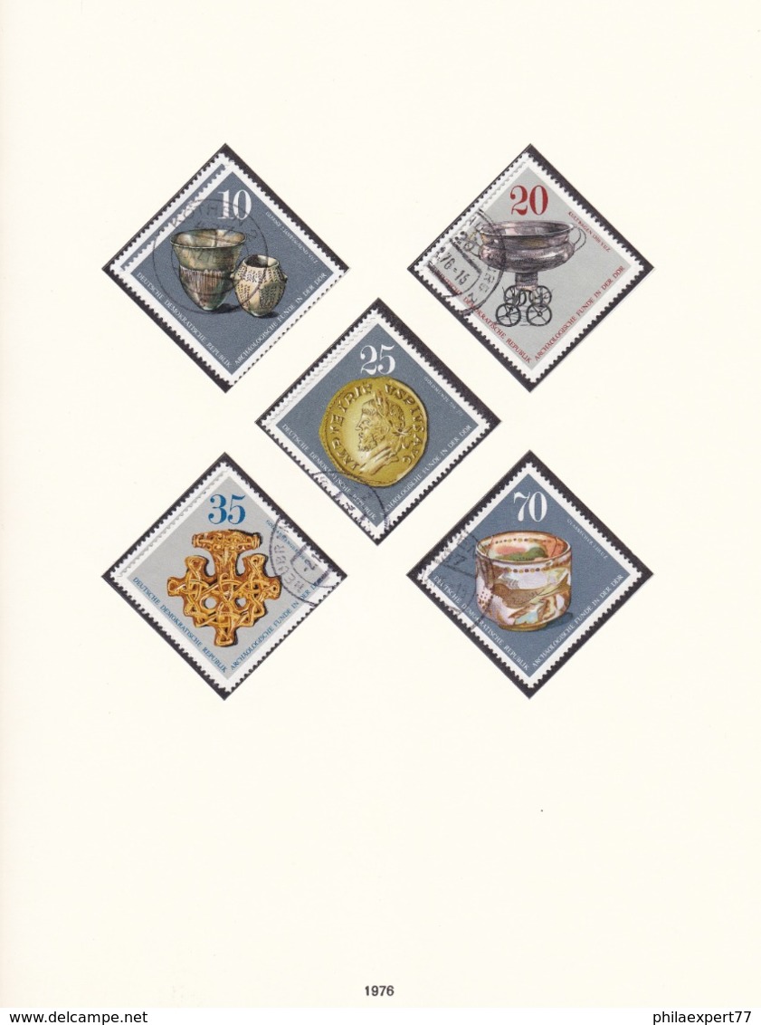 DDR - 1976 - Sammlung - Gest. - Used Stamps