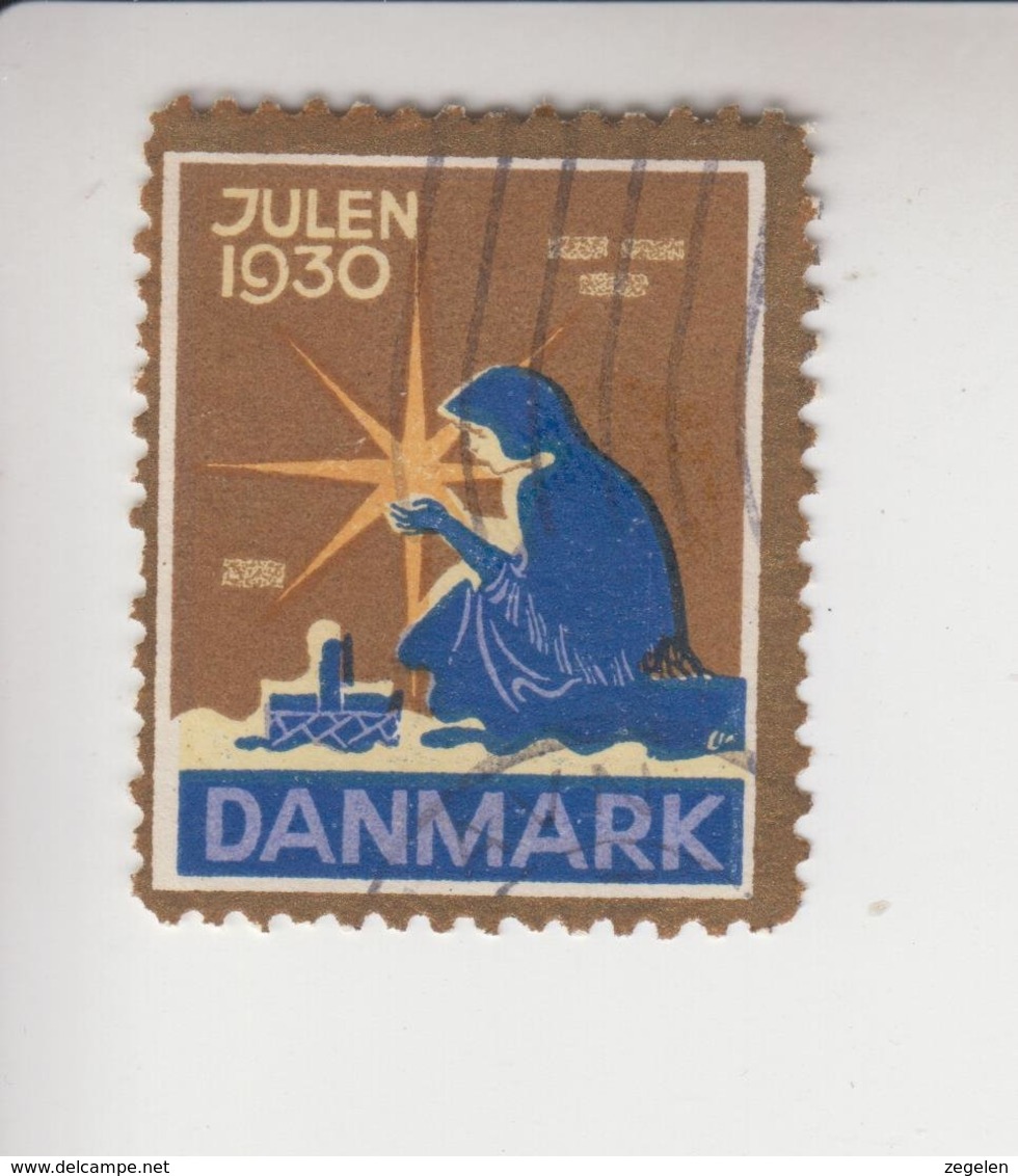 Denemarken Kerstvignet Cat.AFA Julemaerken Norden: Uitgifte Door Danmark Julemaerke Komitéen Jaar 1930 - Feuilles Complètes Et Multiples