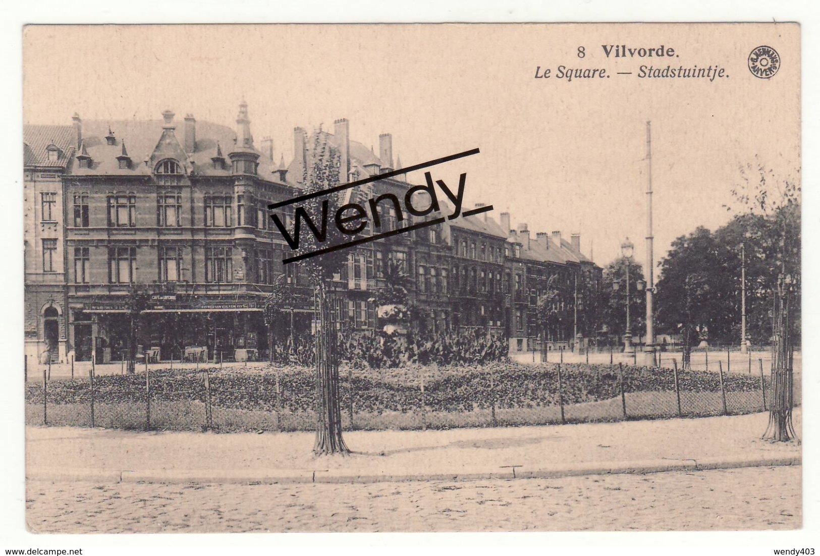 Vilvoorde (stadstuintje) Uitg. Hermans N° 8 - Vilvoorde