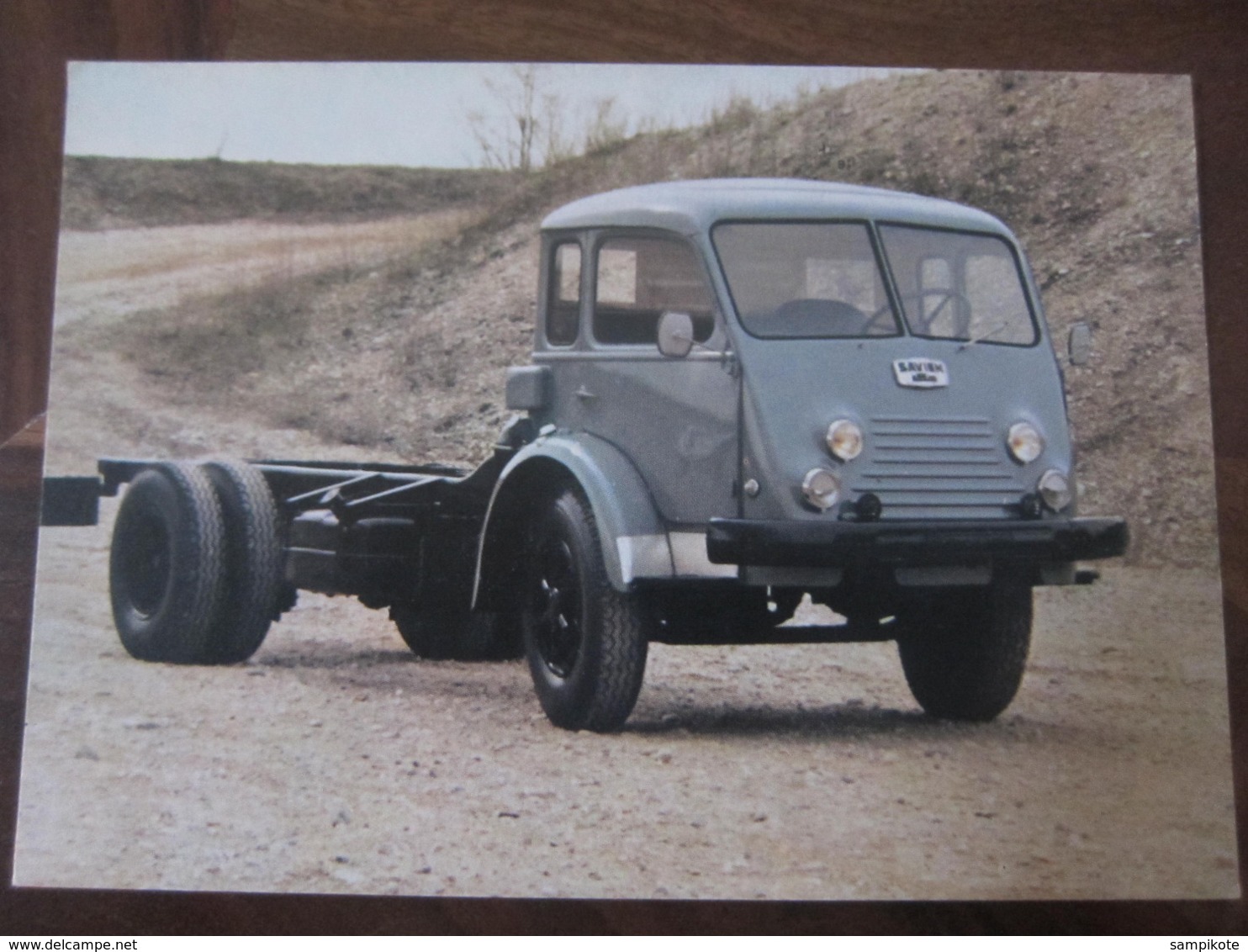 Carte Postale Voiture RENAULT Type R 4154 De 1958 - Vrachtwagens En LGV