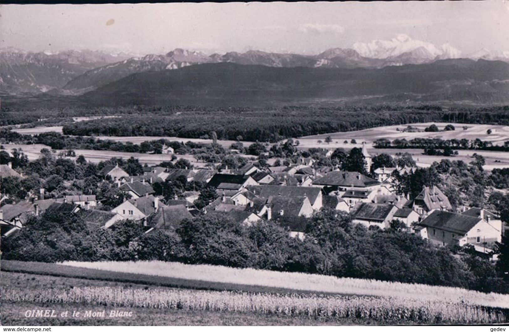 Gimel Et Le Mt Blanc (9564) - Gimel