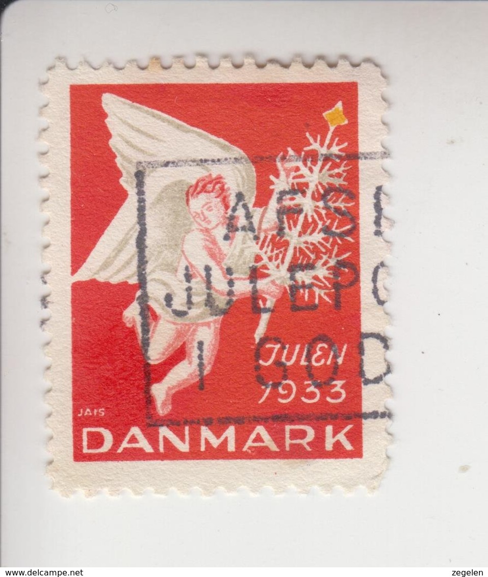 Denemarken Kerstvignet Cat.AFA Julemaerken Norden: Uitgifte Door Danmark Julemaerke Komitéen Jaar 1933 - Feuilles Complètes Et Multiples