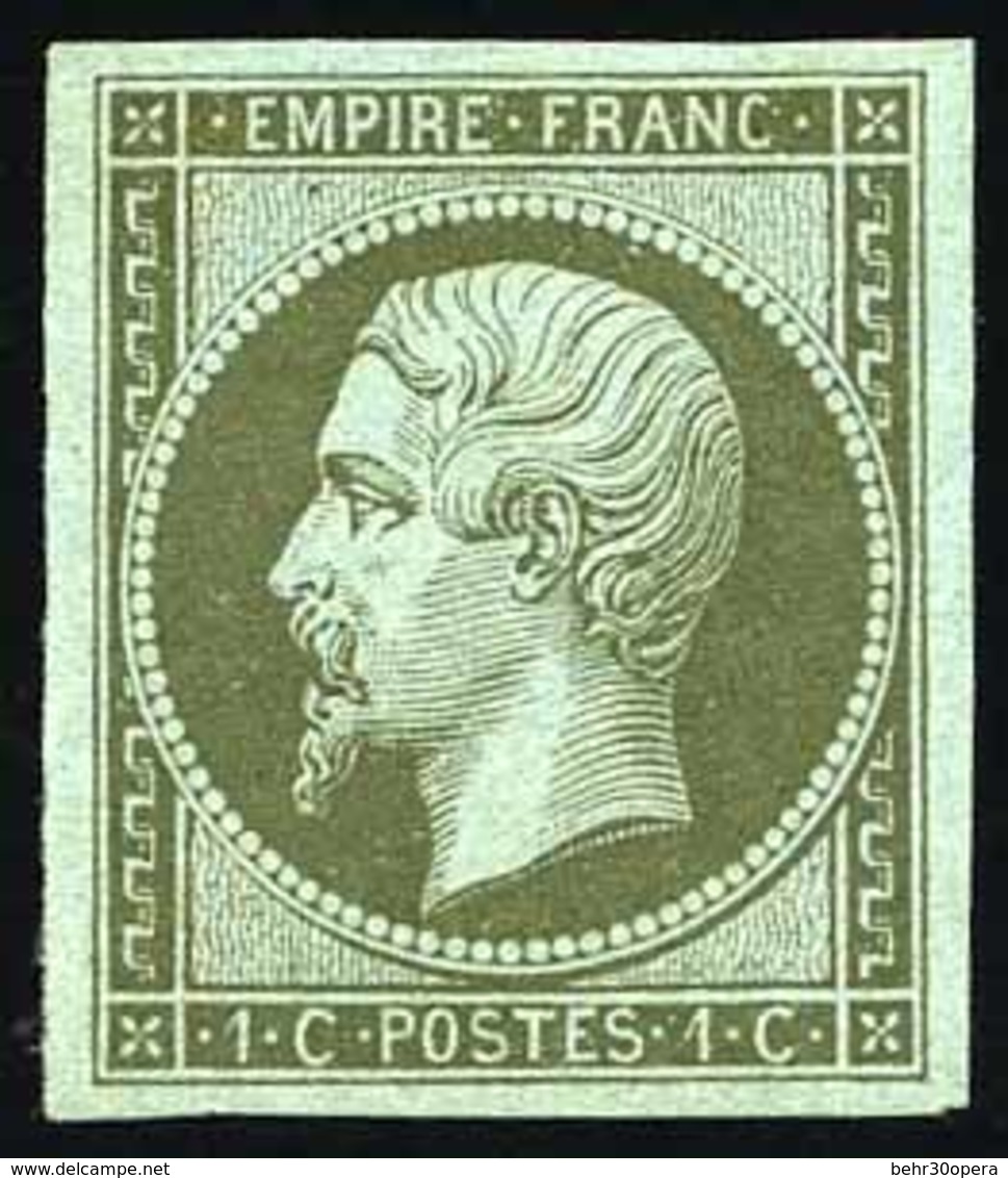 * N°11, 1c. Olive. TB. - 1853-1860 Napoléon III