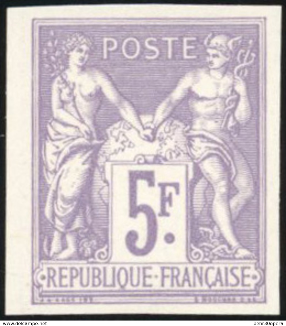 (*) Série Régent. 11 Valeurs. Sans Teinte De Fond. SUP. - 1876-1878 Sage (Type I)