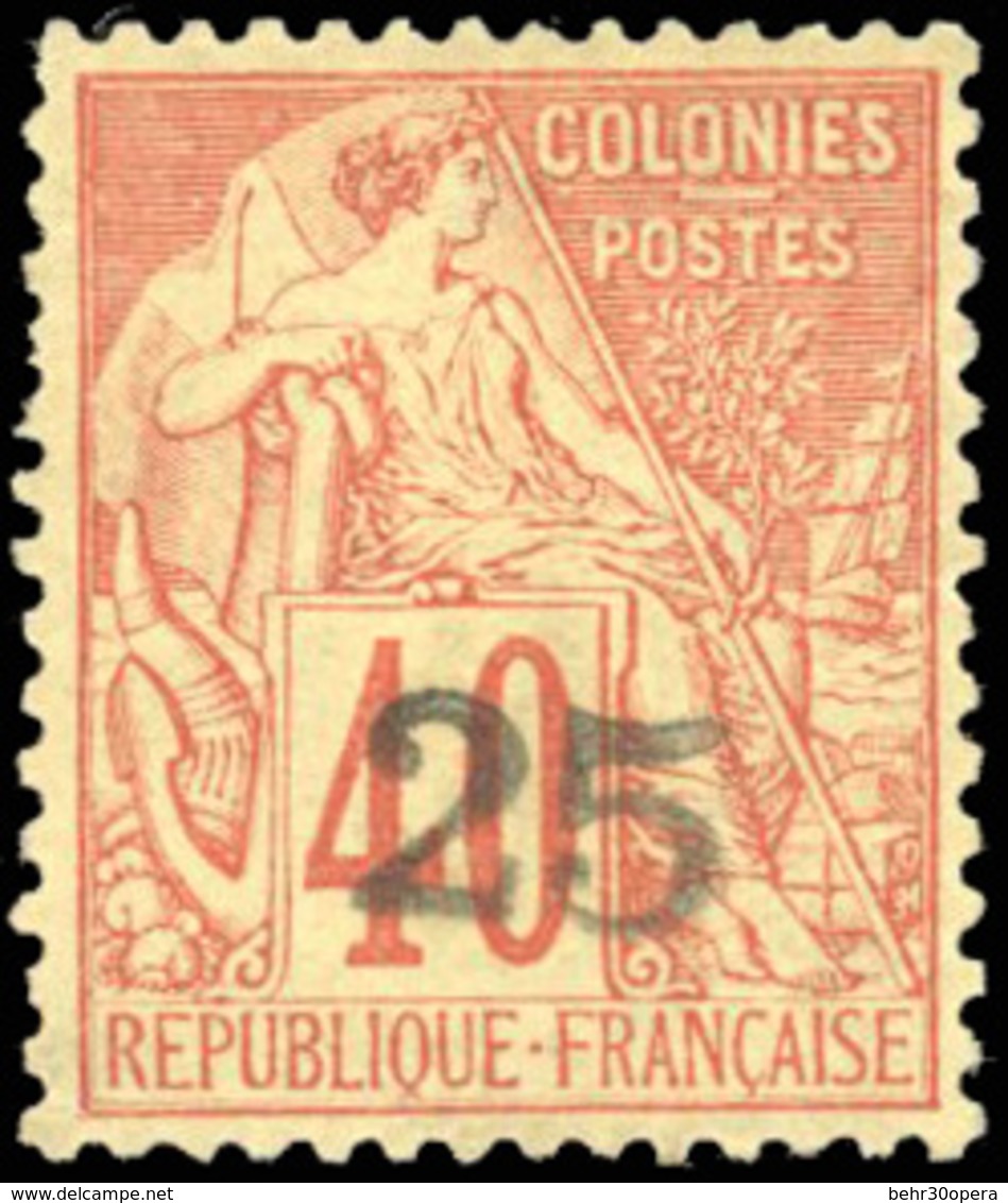 * N°3, 25 S. 40c. Rouge-orange. Aminci. Centrage Exceptionnel. TB. - Other & Unclassified