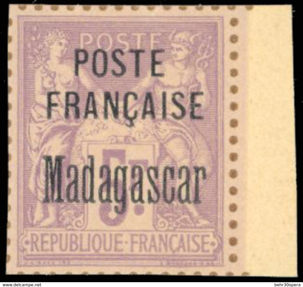 (*) N°2122, 1Fr. Vert-olive + 5Fr. Violet. Sur Bristol. BdeF. TB. - Otros & Sin Clasificación