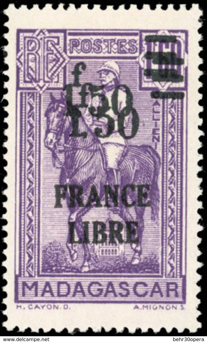 ** N°261a, 1.50 S. 1Fr.60 Violet. Doubles Chiffres. TB. - Otros & Sin Clasificación