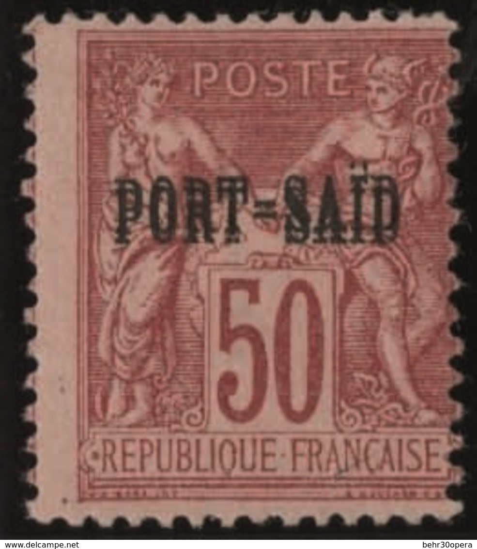 * N°15a, 50c. Rose. Double Surcharge. Décentré, Sinon TB. - Otros & Sin Clasificación