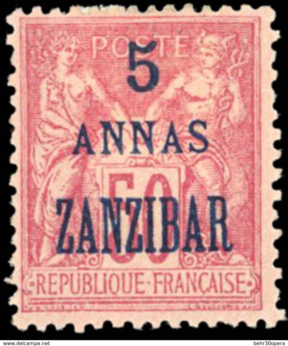 * N°2728, 5a. Et 50c. Rose. Type I Et Type II. TB. - Otros & Sin Clasificación