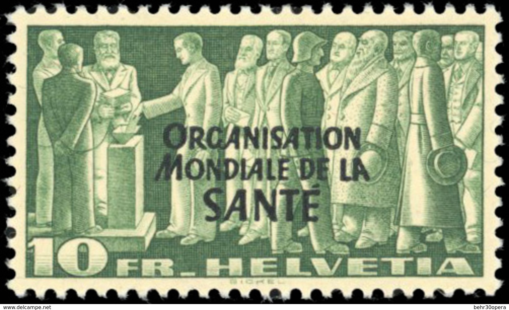 ** N°338/353, 16 Valeurs. Surcharge ''ORGANISATION MONDIALE DE LA SANTE''. TB. - Otros & Sin Clasificación