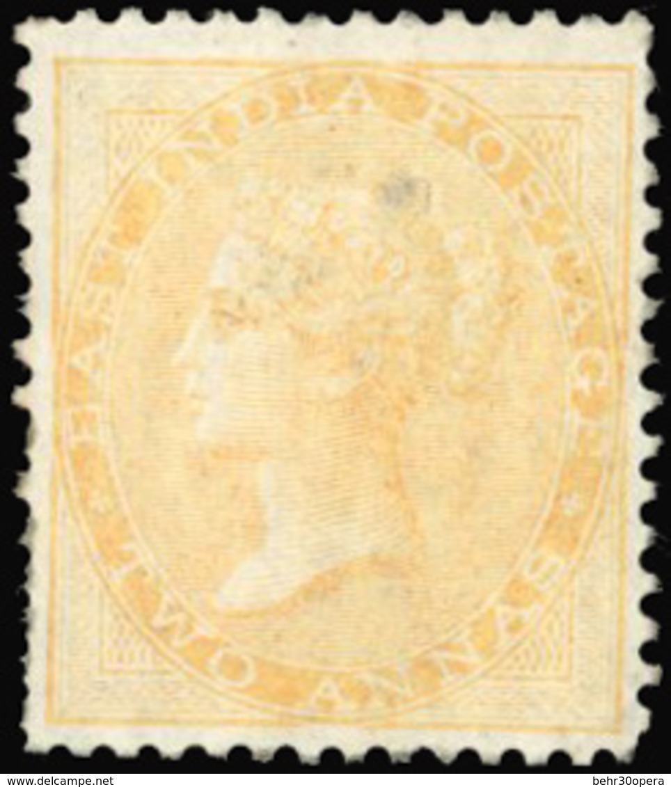 (*) N°14, 2a. Yellow. SG#43 - Cote £1100. Very Fine. - Otros & Sin Clasificación