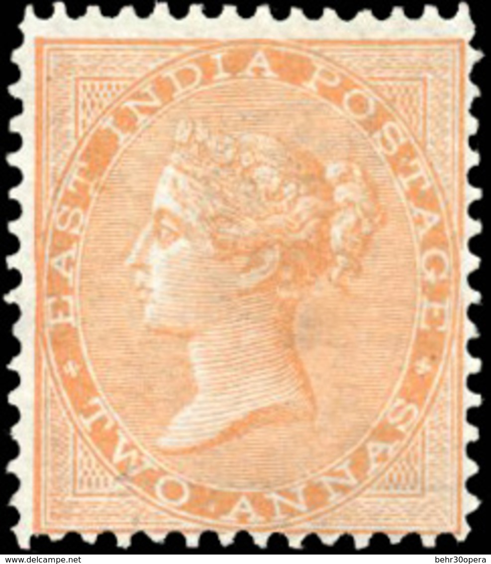 * N°14, 2a. Orange De 1858. (SG#44- C.1400£). Couleur Non Référencée Dans Le Catalogue YVERT. SUP. - Otros & Sin Clasificación