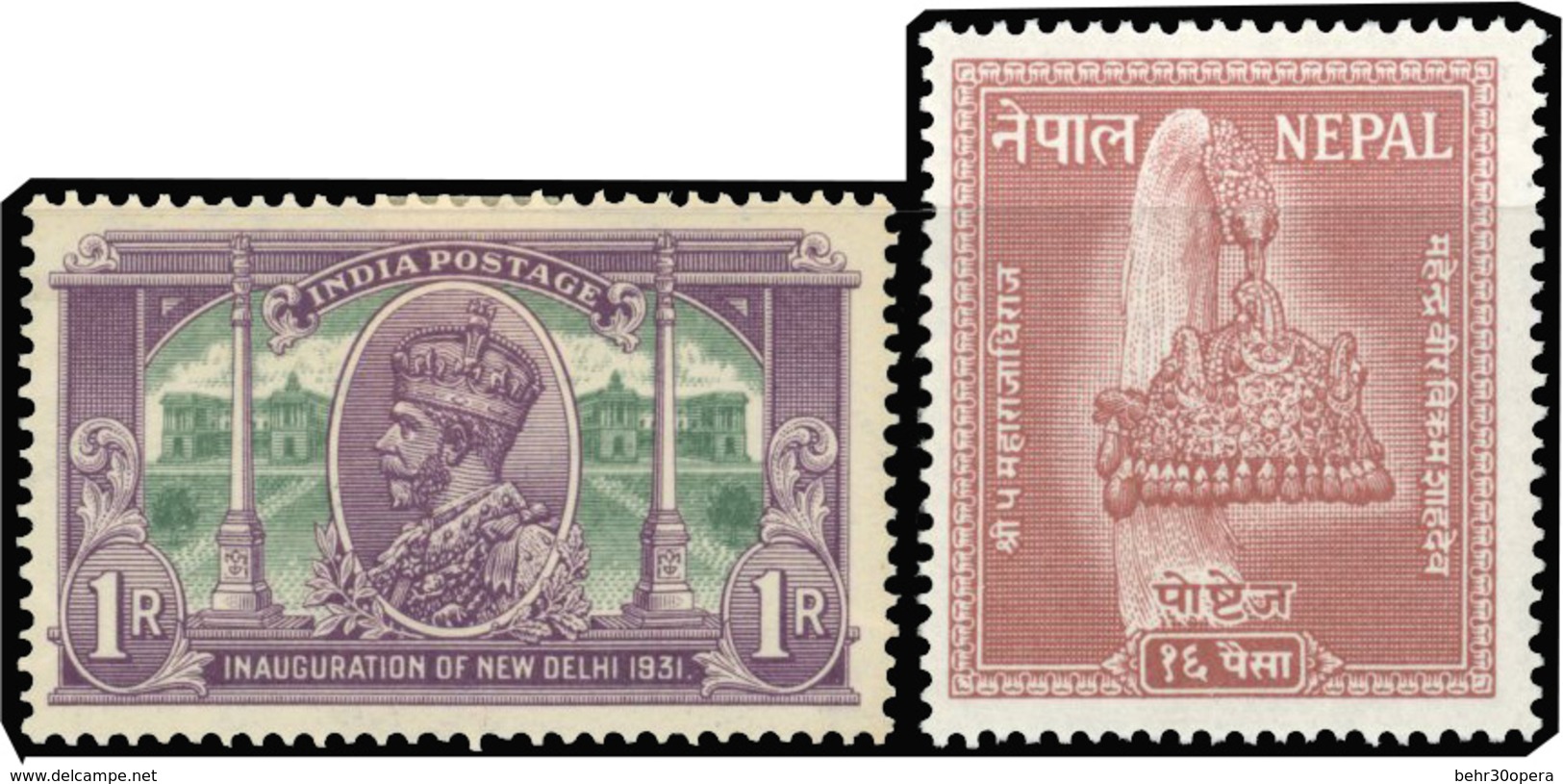 * Collection De Timbres D'INDE Et Du NEPAL. Timbres Neufs Avec Ou Sans Charnières. Très Bon Ensemble. - Otros & Sin Clasificación