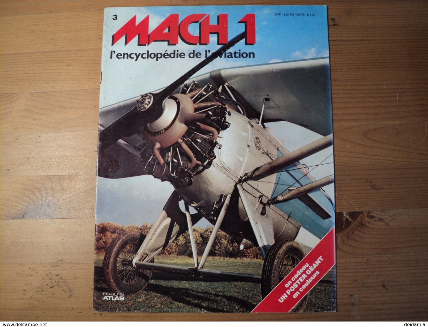 Fascicule MACH 1 L'encyclopédie De L'aviation N° 3 éditions Atlas 1979 - Aviación