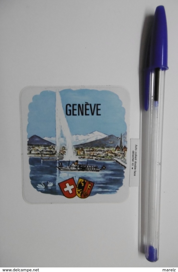 Autocollant Stickers - Blason GENÈVE - écusson Adhésif SUISSE - Autocollants