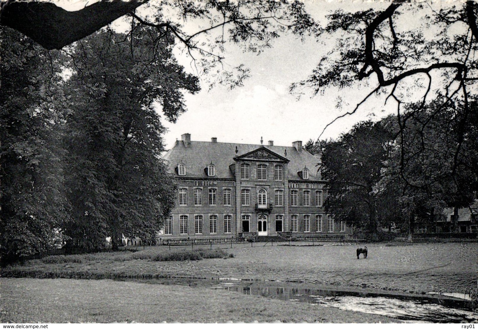 BELGIQUE - HAINAUT - BRUGELETTE - ATTRE - Château, Façade Postérieure - Kasteel, De Achtergevel. - Brugelette