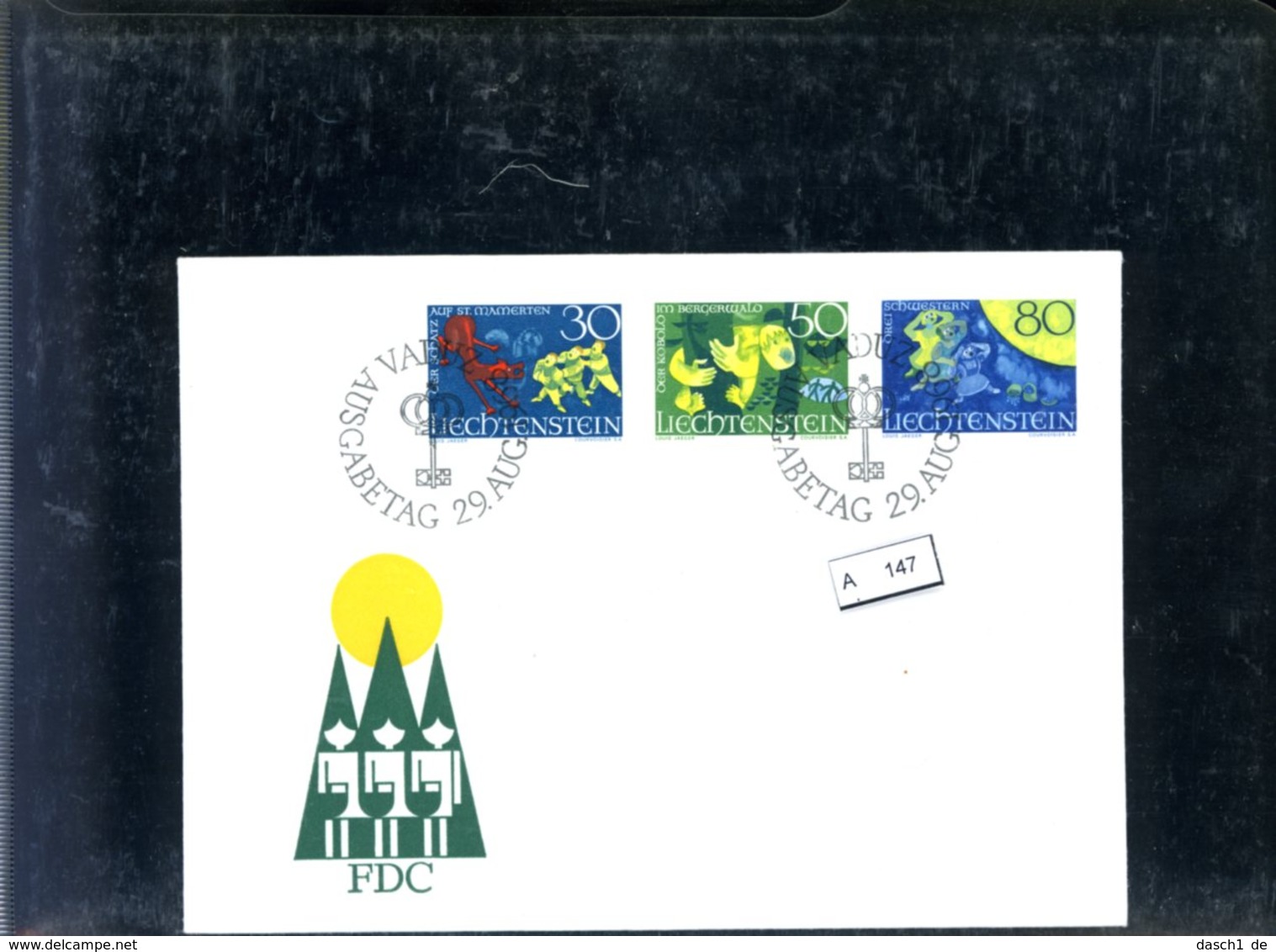 Lichtenstein 5 Lose U.a., FDC 548-550 - Sammlungen