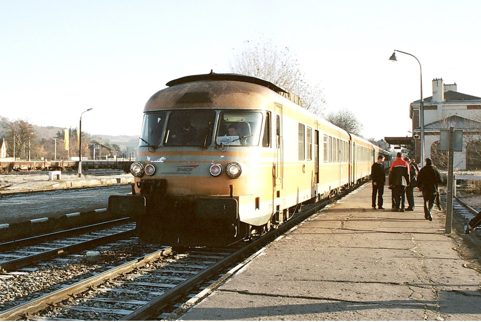 Firminy (42) 12 Décembre 2004 - Rame RTG 2014/13 - Train Spécial ARF - Firminy