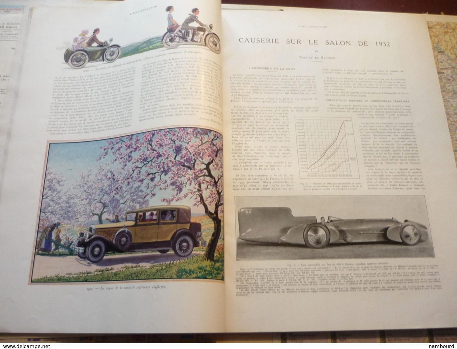 L'Illustration 'Automobile Et Le Tourisme Numéro Du Salon De L'auto 1932 - 1900 - 1949