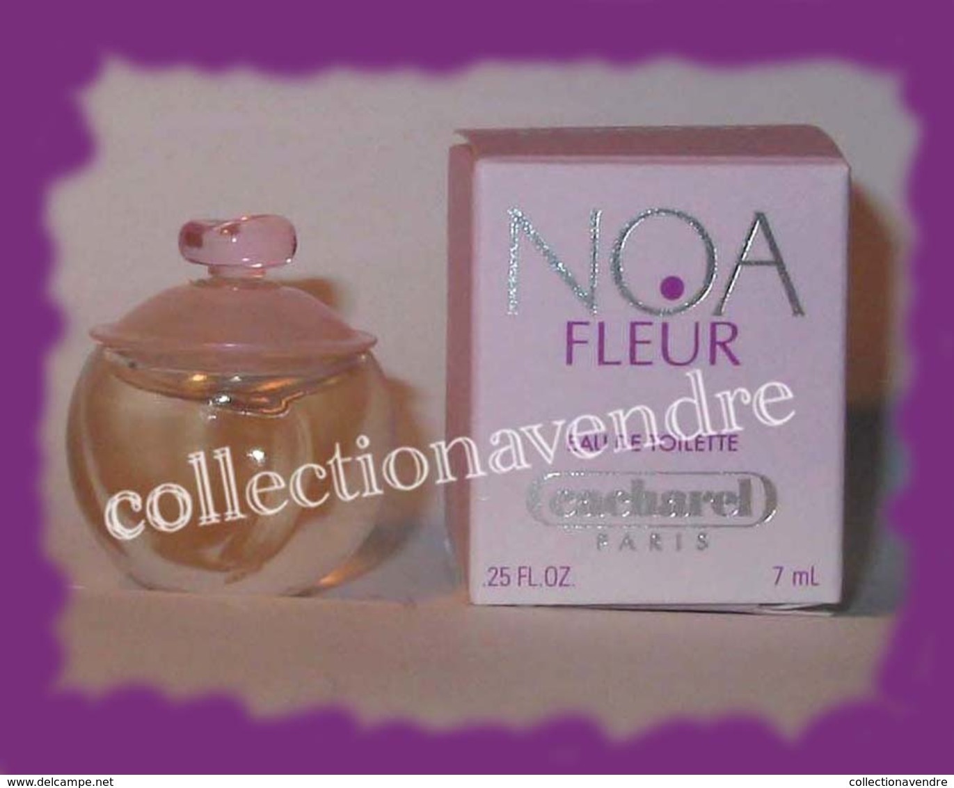 CACHAREL : NOA FLEUR : Eau De Toilette 7 Ml, Version 2003, Parfait état - Miniaturen Damendüfte (mit Verpackung)