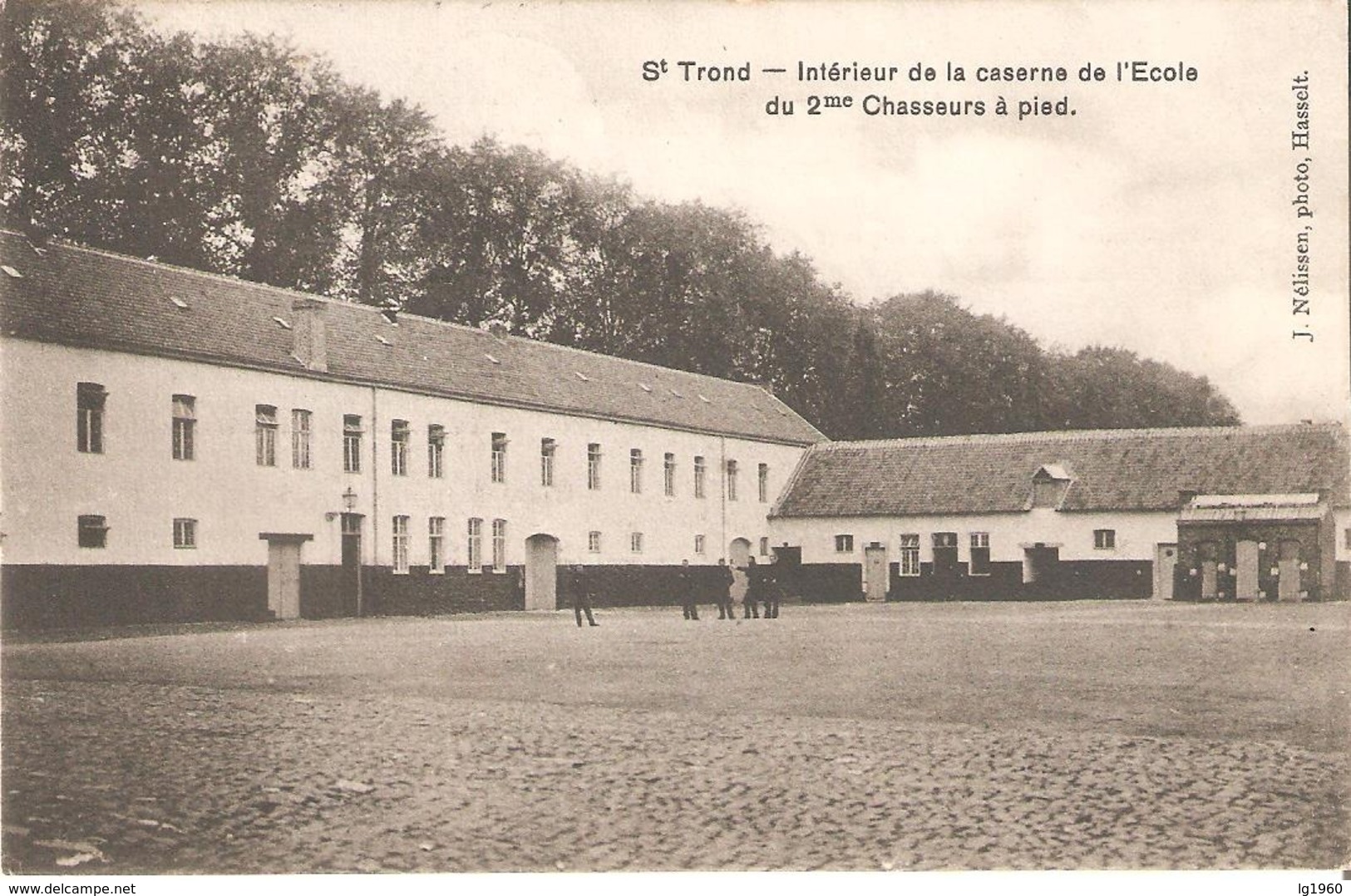 422a) SAINT-TROND - Interieur De La Caserne De L'Ecole Du 2me Chasseurs à Pied - Sint-Truiden