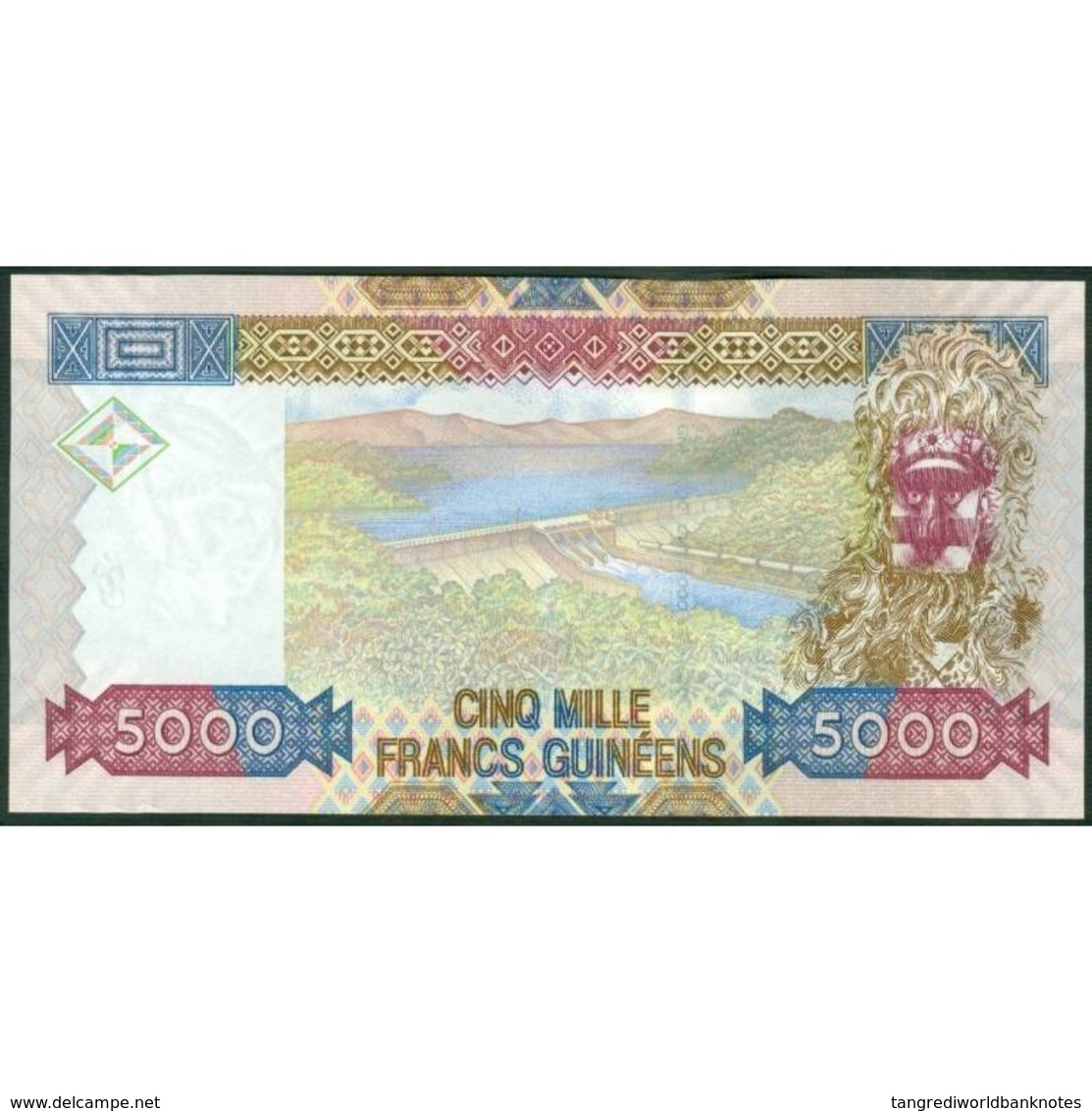 TWN - GUINEA 41a - 5000 5.000 Francs 2006 Prefix CG UNC - Guinea