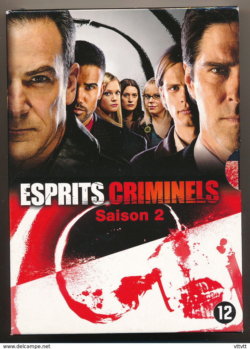 ESPRITS CRIMINELS, CRIMINAL MINDS, L'intégrale De La Saison 2, Coffret 6 DVD, Très Bon état - TV-Serien